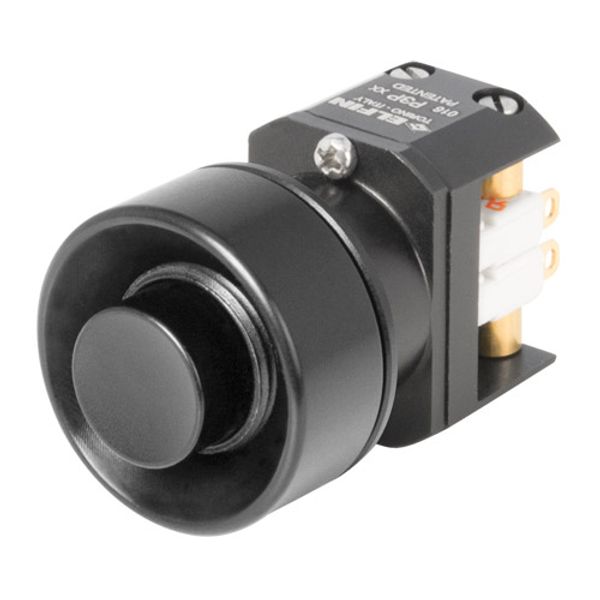 3-position enabling switch guarded, 2NO+2NC T7 solder terminals image 1