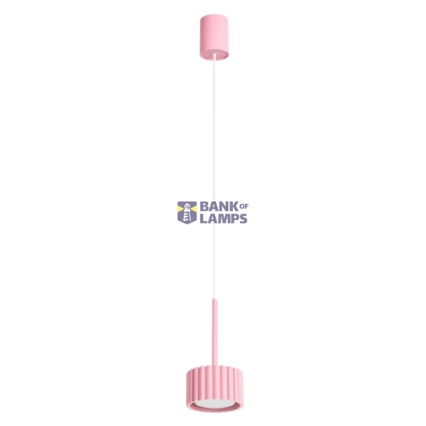 Pendant lamp AURA 1 pink Gx53 image 1