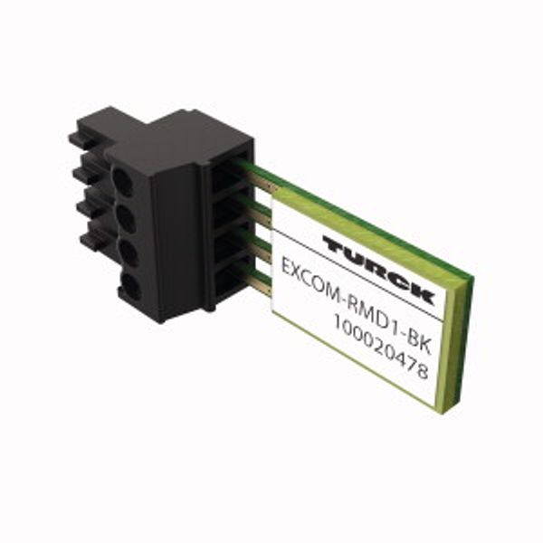 excom I/O System Resistor Module for Suppressing Diagnostic Messages   EXCOM-RMD1-BK image 2