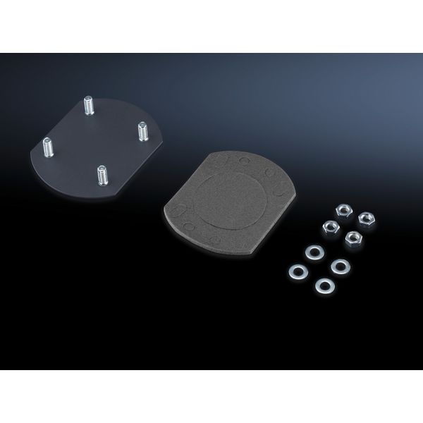 CP Cover plate, for support arm connection 90x71 mm image 2