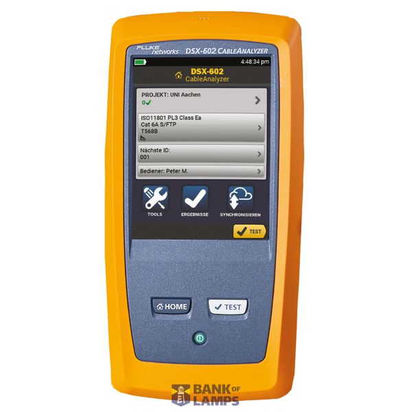 500 MHx DSX-602-PRO  CableAnalyzer met WiFi + DSX-PLA004S image 1