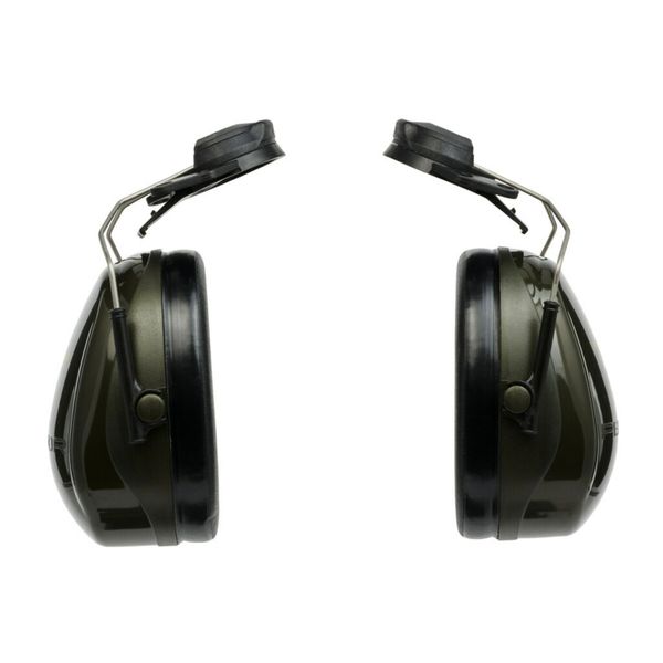 3M™ PELTOR™ Optime™ II Earmuffs, Green, Helmet Mounted, H520P3E-410-GQ image 5