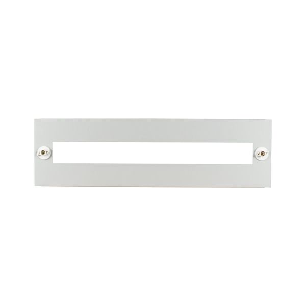 BPZ-FP/MSW-400/125-45 Front plate for HxW=125x400mm, with 45 mm device cutout image 3