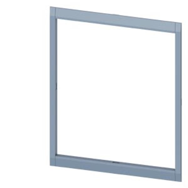 Cover frame for door cutout for circuit breakers 3VA57/58/59, 3VA67/68/69 image 1