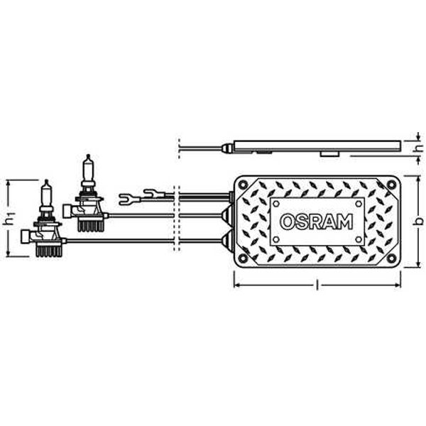 LEDEXT102-04 12W 12V FS1 OSRAM image 2