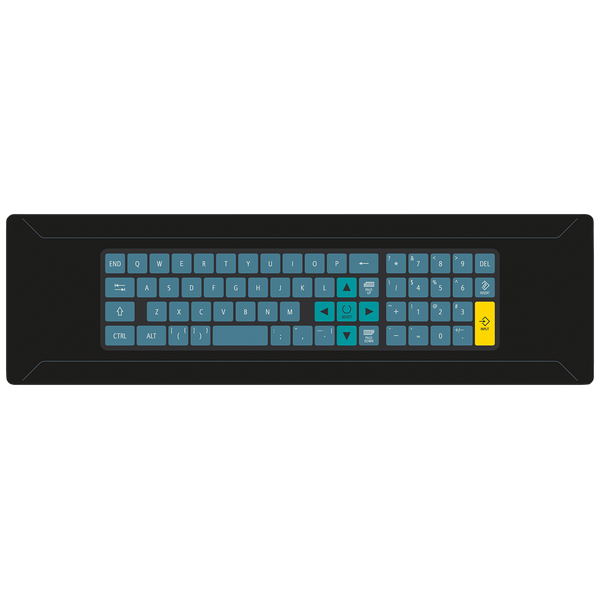 SINUMERIK full CNC keyboard SINUMERIK  6FC5303-0AP47-0BA0 image 1
