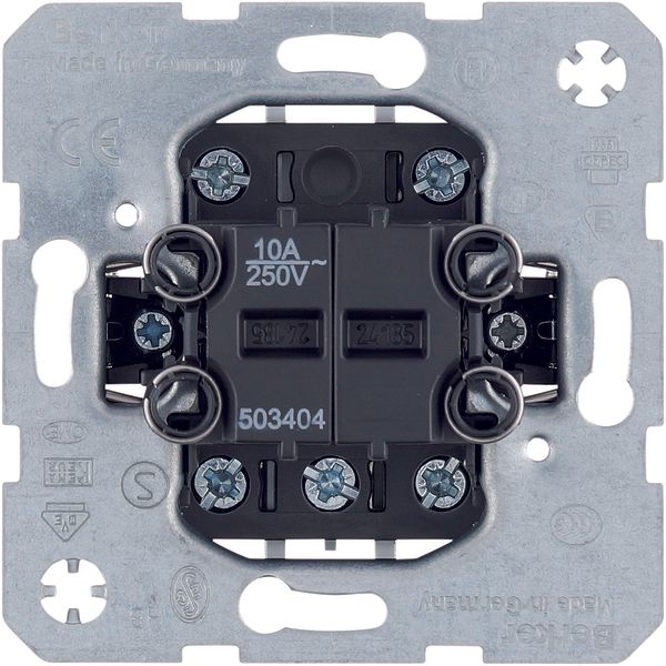Group push-button, 4NO contacts, comm. input terminal, neut. pos., lig image 1