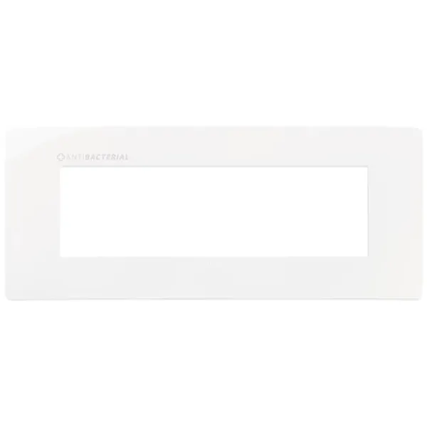 Plana Up 7M cover plate, antib. white image 1