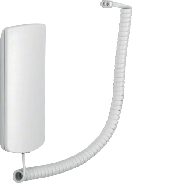 ELCO SMART white handset + cable for HAT402, BVM280, BHT200, BHT280 image 1