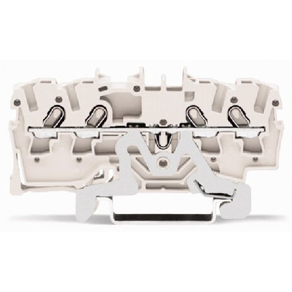 4-conductor shield terminal block 1.5 mm² side and center marking whit image 3