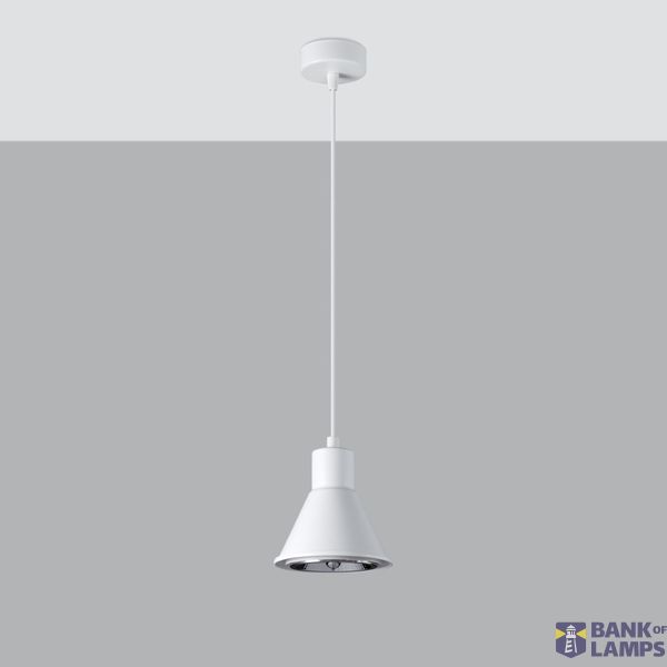 HANGING LAMP TAZILA 1 WHITE ES111 IP20 image 7