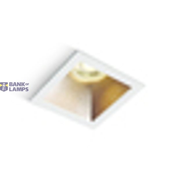 WHITE GU10 10W BRASS REFLECTOR DARK LIGHT image 2