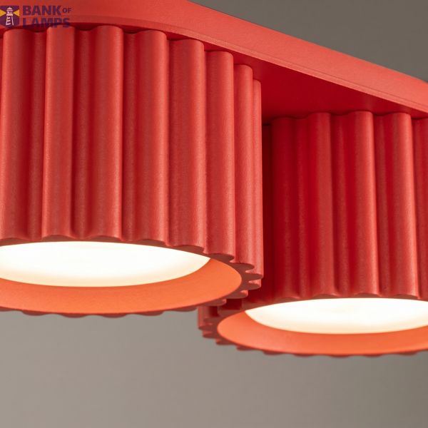 Ceiling lamp AURA 2 red Gx53 image 6