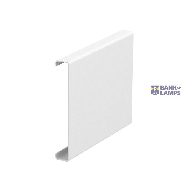 Cover for system opening 80 12x76,5x100 Steel Pure white RAL 9010 image 1