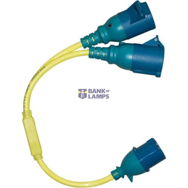Victron Energy Shore Power Systems Splitter Cord 16A/250V-CEE plug/2xCEE Coupling image 1