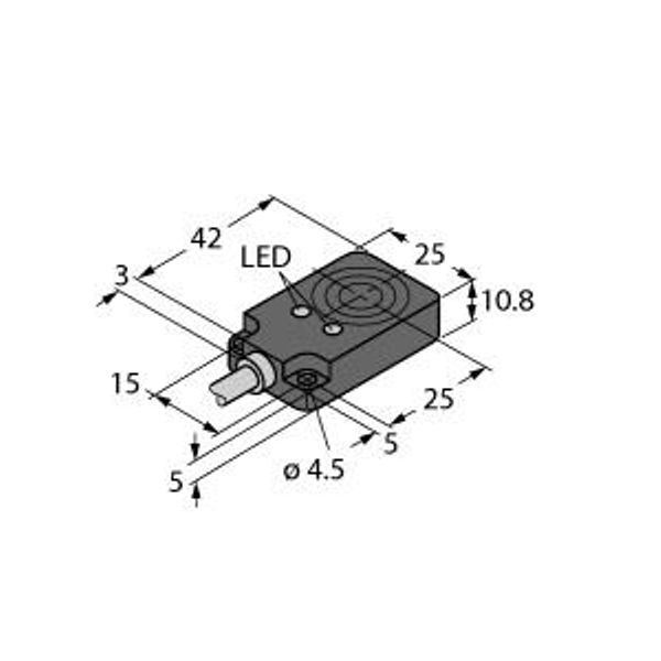 Inductive Sensor   BI8U-Q10-AP6X2 image 1