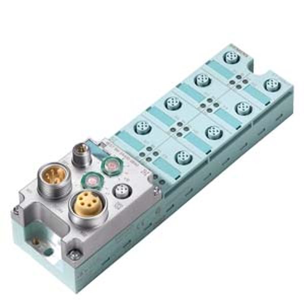 SIMATIC DP, Basic module BM 141 ET 200ECO: 16 DI 24 V DC; 8xM12, Duplicate assignment, Degree image 1