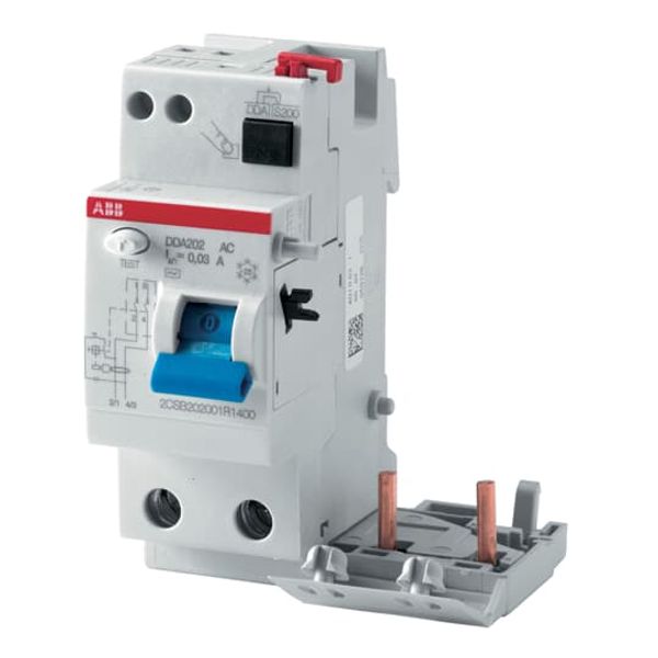 DDA202 AC-63/1 Residual Current Device Block image 2
