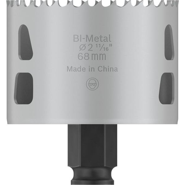 PRO Multi Material PC Plus Hole Saw, 68 mm, 8 pcs image 1