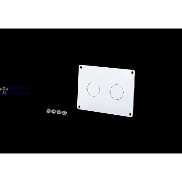 Cable infeed for 2xM20 for OpDAT Wall-mounted distributor S image 2