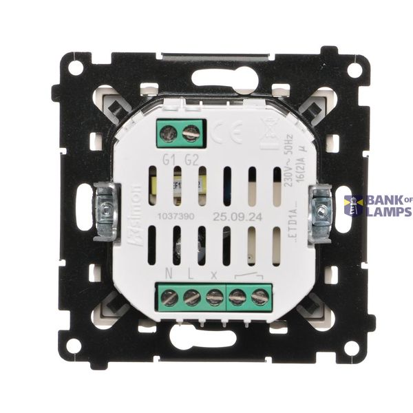 Temperature regultor with outer sensor, white image 1