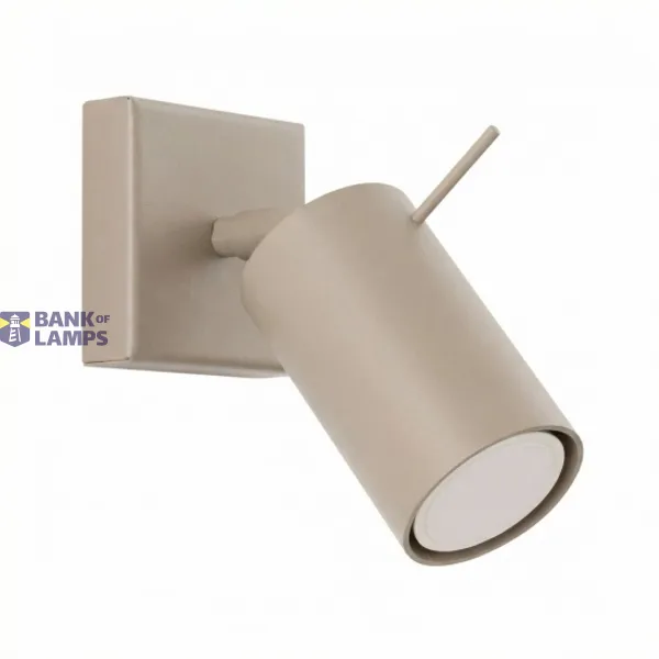 Wall lamp RING taupe image 1