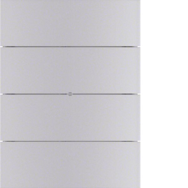 B.IQ push-button 4gang comf, KNX - B.IQ, al., al. anodised image 1