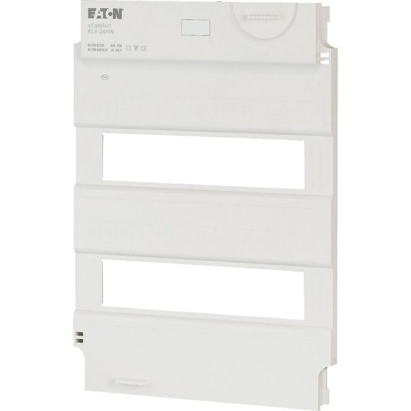 GAH2-KLV Replacement front plate, hollow-wall, 2-row for KLV-HW image 5