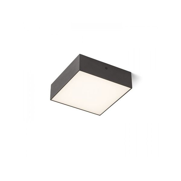 LARISA SQ 17 ceiling black 230V LED 15W 3000K image 1