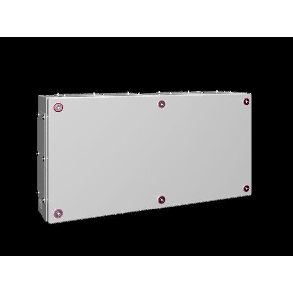 KX Terminal box, WHD: 600x300x120 mm, sheet steel image 2