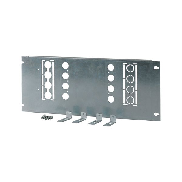 XMN240806M-XMVR Mounting plate for NZM2 with interlock image 4
