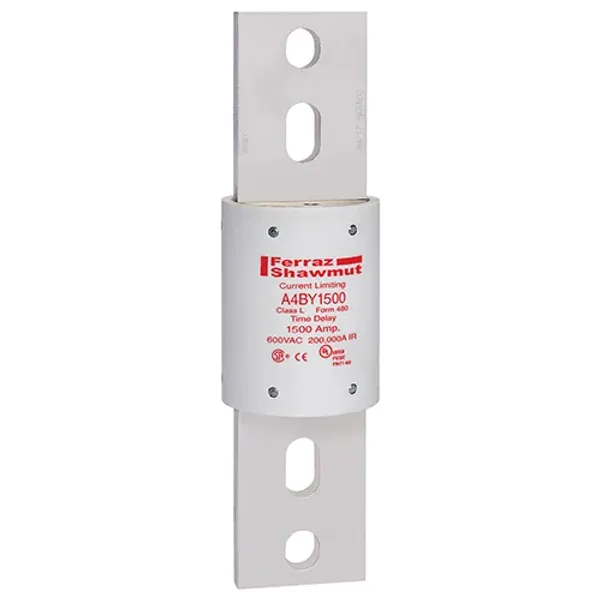 Fuse A4BY - Class L - Time-Delay 600VAC 300VDC 1500A Blade image 1