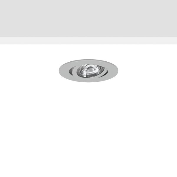 Vortex, 11 W, 900 lm, 828, silver, DALI Recessed projectors, D 80 H 2  image 2
