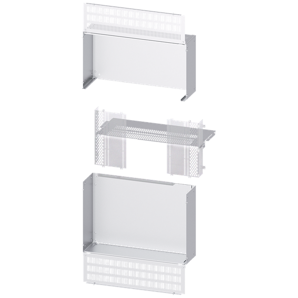 separation coupling panel (800 V) 3WA size 2, W: 800 mm D: 600 mm image 1