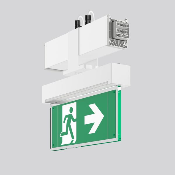 LINEDO, white, on/off Continuous line luminaire, L 336 B 62 H 308, SBS image 1
