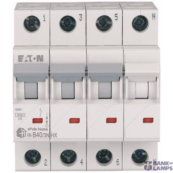 HN-B40/3N-HX Eaton Moeller series xPole Home - HN/HN-HX MCB image 1