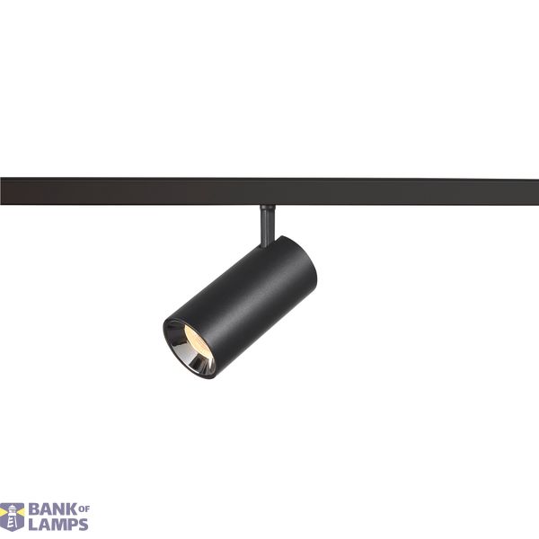 NUMINOS® S 48V TRACK DALI, spot, black / chrome, 16W, 1050lm, 3000K, CRI90, 55° image 1