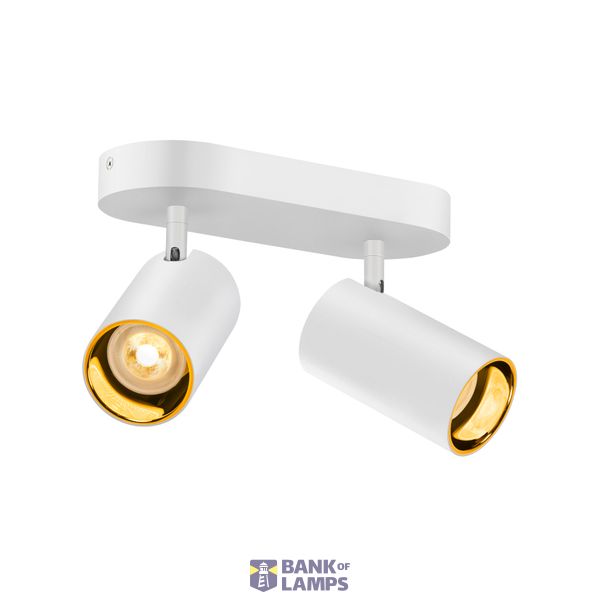 ASTO TUBE, ceiling-mounted light, cylindrical, GU10, 2x max. 10 W, white image 4