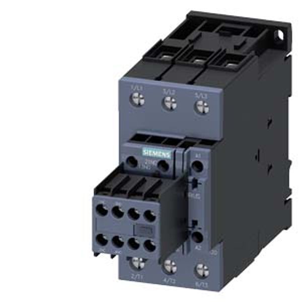 power contactor, AC-3e/AC-3, 80 A, 37 kW / 400 V, 3-pole, 110 V AC, 50 image 2