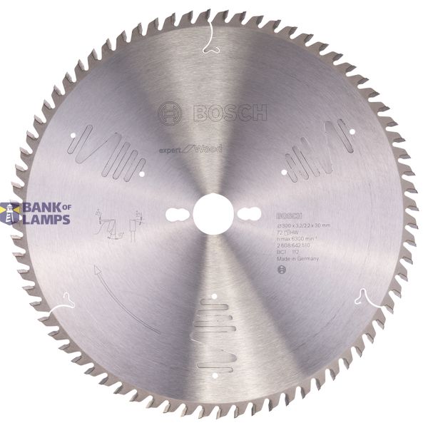 Expert for Wood circular saw blade 300 x 30 x 3,2 mm, 72 image 1