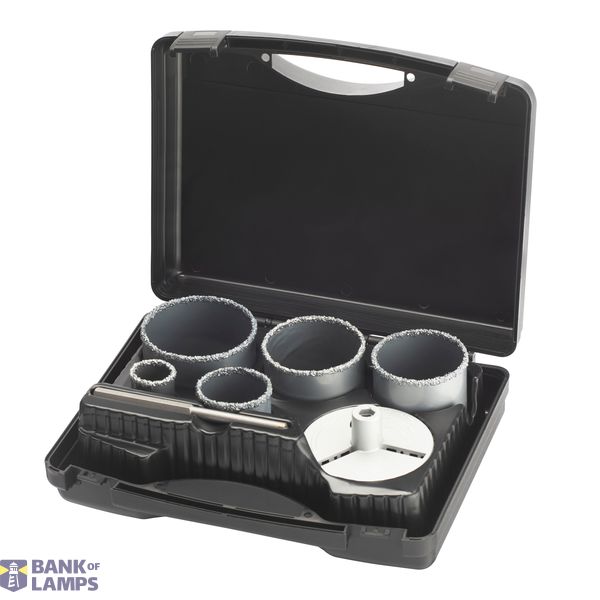 TCT Holesaw set 33,53,68,73,83mm image 1