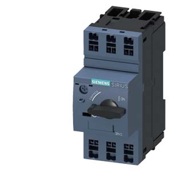 Circuit breaker size S00 for transformer protection A-release 0.18...0.25 A N-release 5.2 A Spring-type terminal image 1