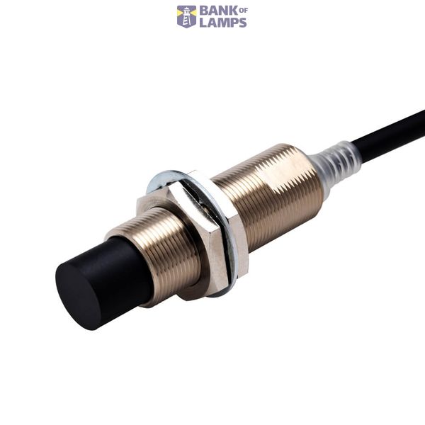 Proximity sensor, inductive, nickel-brass, long body, M18, unshielded, E2EN1438B image 1