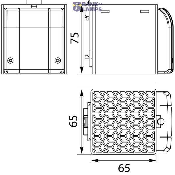 Compact heater with fan WEG92 image 2