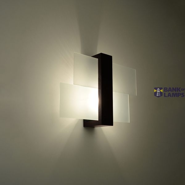 WALL LAMP PHENIX 1 WENGE E27 1X60W IP20 image 5