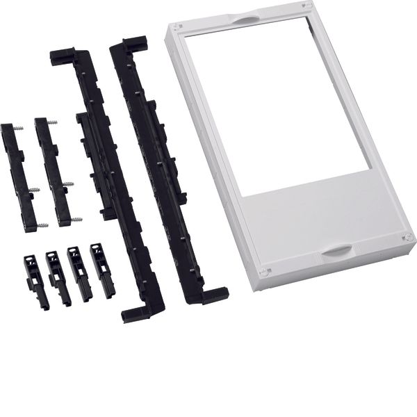 Assembly unit, universN, 450x250mm, for NH2- fuse load on 60mm busbar image 1