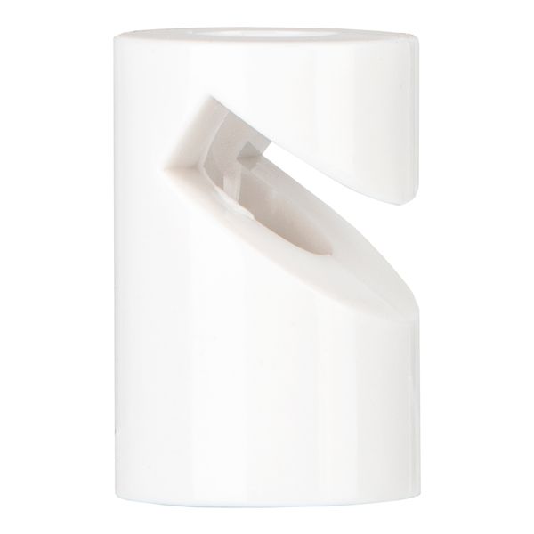 Ceiling/Wall Cord Grip Tube Plastic White image 1