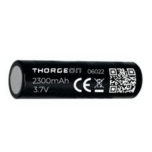 Rechargeable Li-ion Batterie 18650 3.7V 2300Mah THORGEON image 1