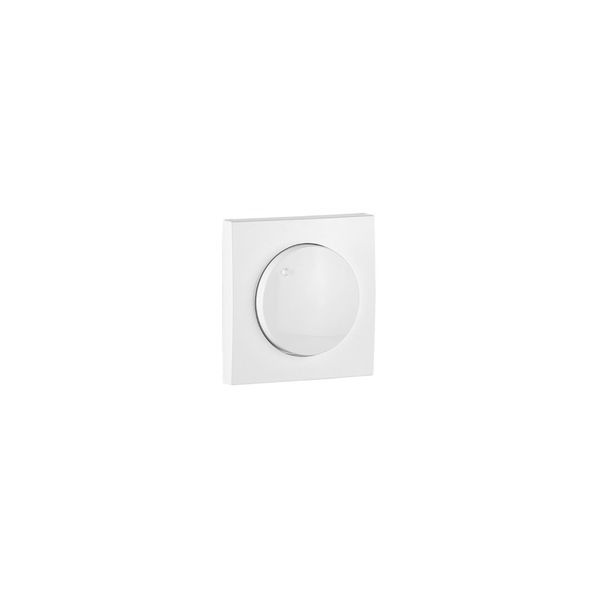COVER PLATE F/DIMMER/TWO-WAY SWITCH MATTE BK image 1