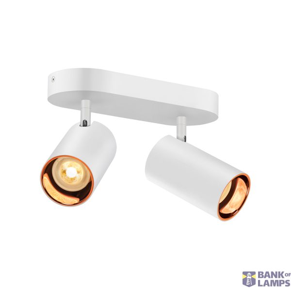 ASTO TUBE, ceiling-mounted light, cylindrical, GU10, 2x max. 10 W, white image 2